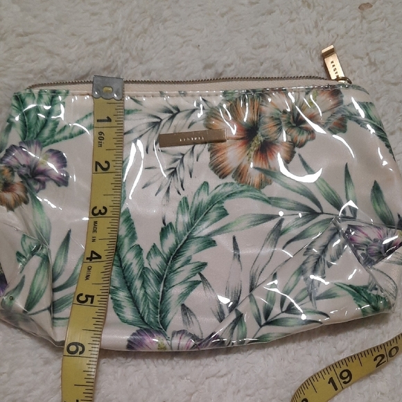 Black Perforated Leather Clutch - Picture 8 of 12